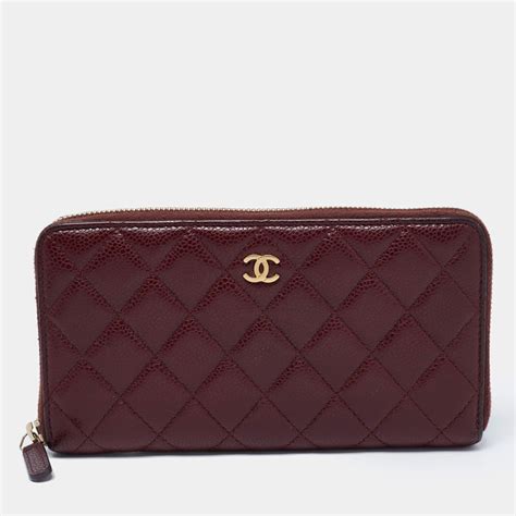 chanel classic zipped wallet|chanel wallet on chain real.